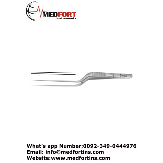 Nasal Tampon Forcep, Smooth Jaws 18.5 cm - 7 1/4"