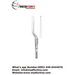 Nasal Tampon Forcep, 1 x 2 Teeth 16 cm - 6 1/4"