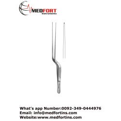 Nasal Tampon Forcep, 1 x 2 Teeth 20 cm - 8"