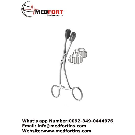 Young Tongue Holding Forceps, 15 cm - 6"