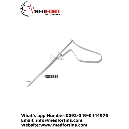  Buck Foreign Body Forceps, 11.5 cm - 4 1/2"