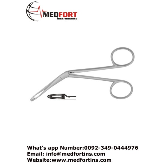  Hartmann Ear Polypus Forcep Regular Model ,4 cm - 5 1/2"