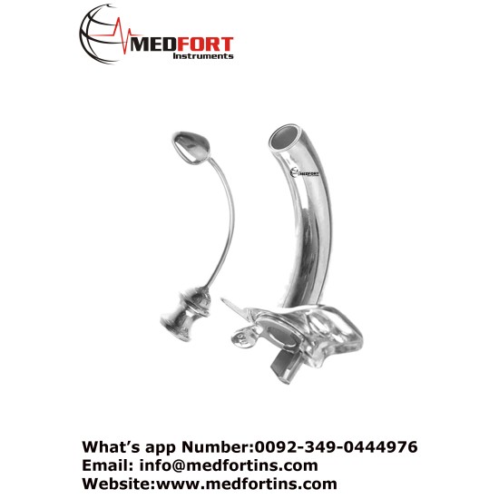Chevalier-Jackson Tracheal Tube, 40 mm Diameter 5.0 mm