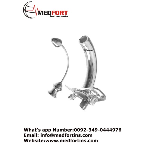 Chevalier-Jackson Tracheal Tube, 70 mm Diameter 9.0 mm