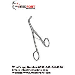 Nstrapac Trousseau Bowlby Tracheal Dilating Forceps, 14cm 