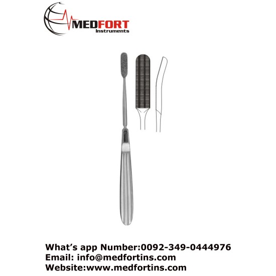  Bone File Curved, 19 cm - 7 1/2"