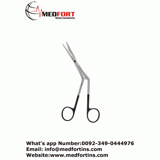Heymann Nasal Scissors, Supercut With T.C Insert, 19cm (7-1/2")