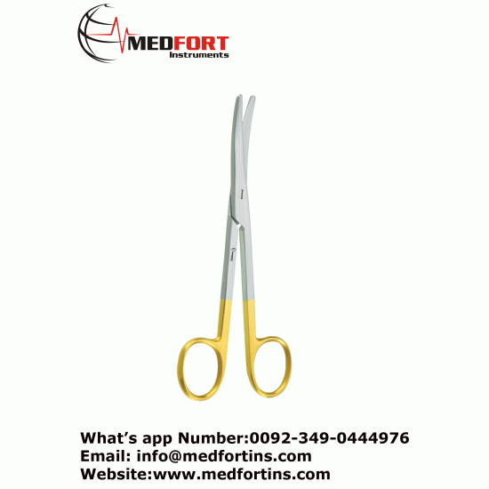Mayo Stille Dissecting Scissors, Curved, Supercut, 15cm (5-7/8")