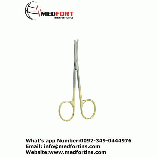 Ragnell Kilner Scissors, Curved, Supercut With T.C Insert, 13cm (5-1/8")
