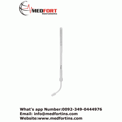 Poole Suction Tube, Curved, 20cm