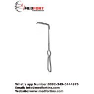 Obwegeser Soft Tissue Retractor, Curved Down, 22cm, 80 X 16 mm