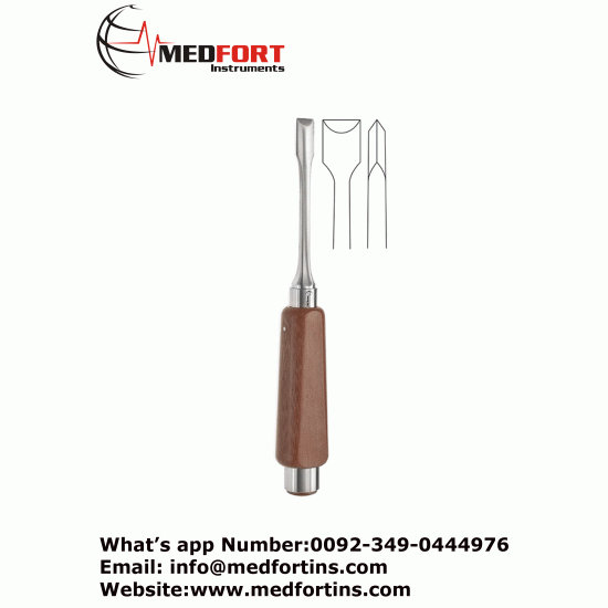 Obwegeser Wedge Osteotome, 22cm, 8.0mm