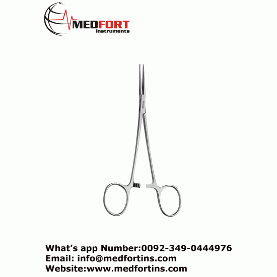 Leriche Artery Forceps, 1X2 Teeth, 15cm, Curved