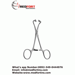 Non-Perforating Towel Clamp Forceps