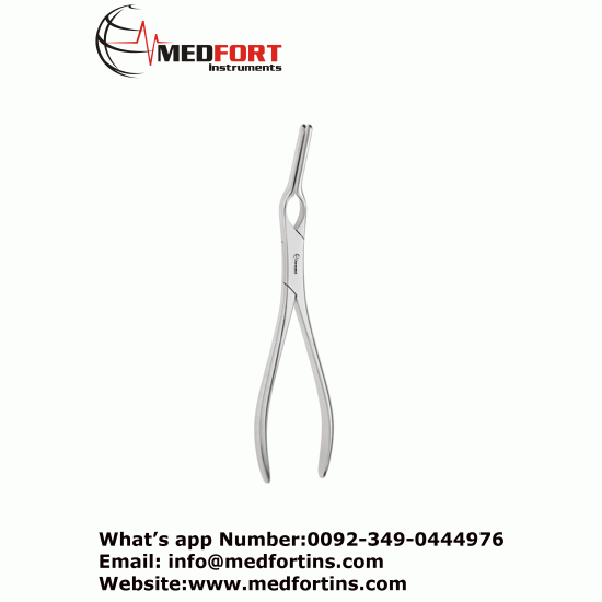 Asch Septum Straightening Forceps, 22cm, Angled