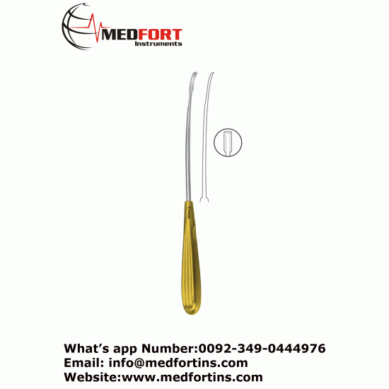 Flap Dissector Straight With Beveled Edges, 23.5cm