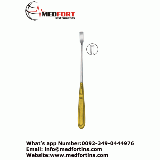 Frontotemporal Dissector 23cm, Straight, Reusable