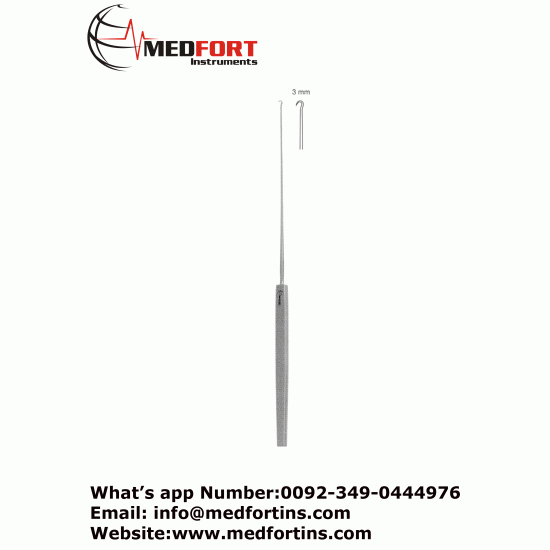 Gillies Dura And Skin Retractor Hook, 19cm, Large