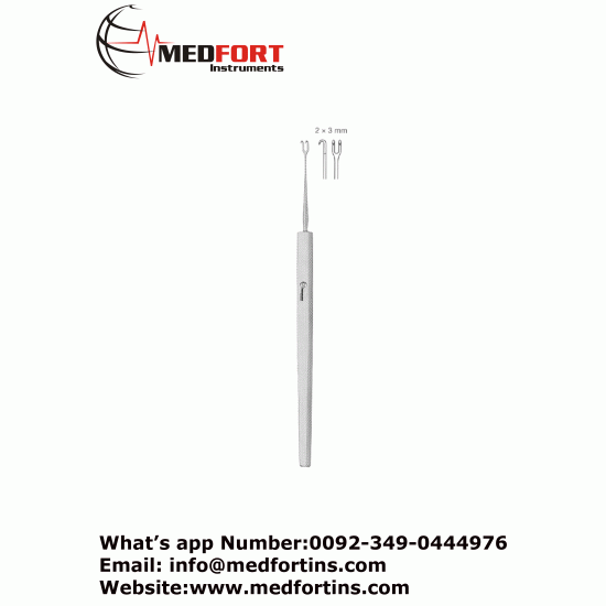 Guthrie Double Retractor Hook, 13cm, Reusable