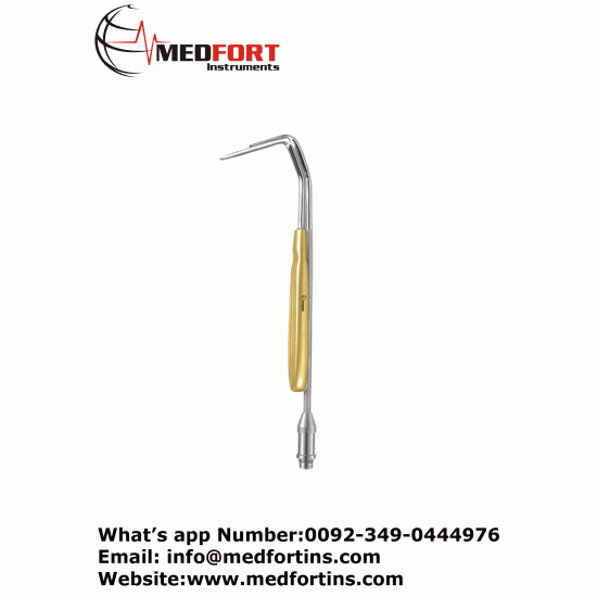 Aufricht Retractor with Fiber Optic Illumination, 20cm