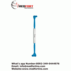 Kawamoto Double Ended Retractor, 16cm, INSULATED, No-1