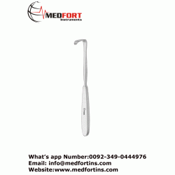 Langenbeck Retractor, Hollow Handle, 21cm, 10 X 40 mm