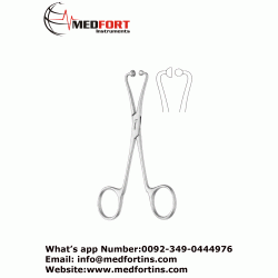 Nose Tip Marker Forceps, Straight, 12cm (4-3/4")