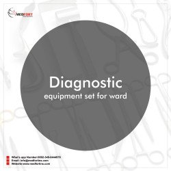 Diagnostic equipment set for ward