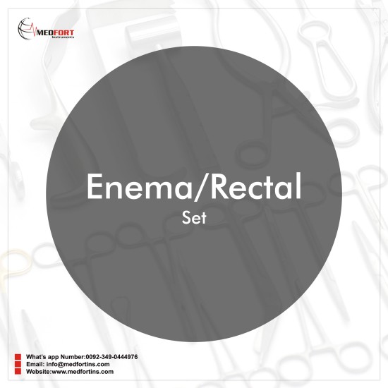 Enema rectal set