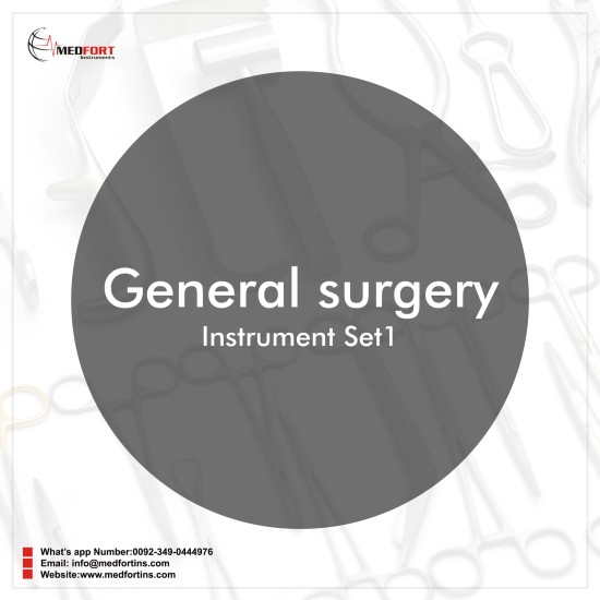 General surgery instrument set1