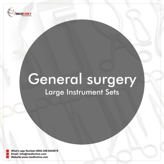 General surgery large instrument set