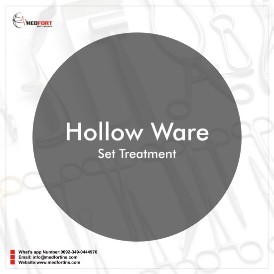 Hollow ware set treatment