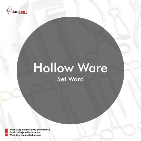 Hollow ware set ward