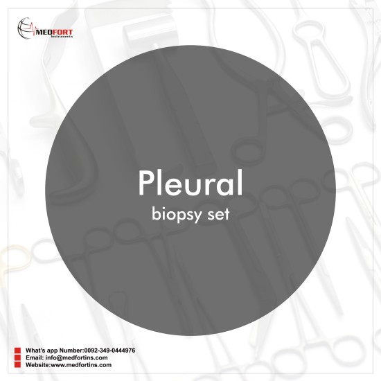 Pleural biopsy set