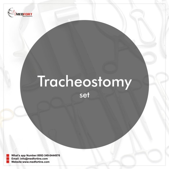 Tracheostomy set