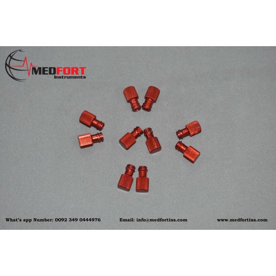 Luer Lock Syringe Caps Pack of Ten Pieces