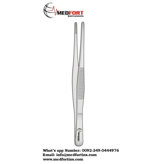 ANATOMICAL FORCEPS, STRAIGHT, 250 MM