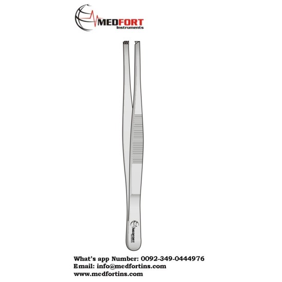 TISSUE FORCEPS, STRAIGHT, 115MM