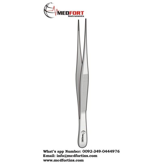 FORCEPS MICRO STARIGHT 100MM