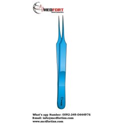 DELECATE FORCEPS ,STRAGHIT TITANIUM 110MM