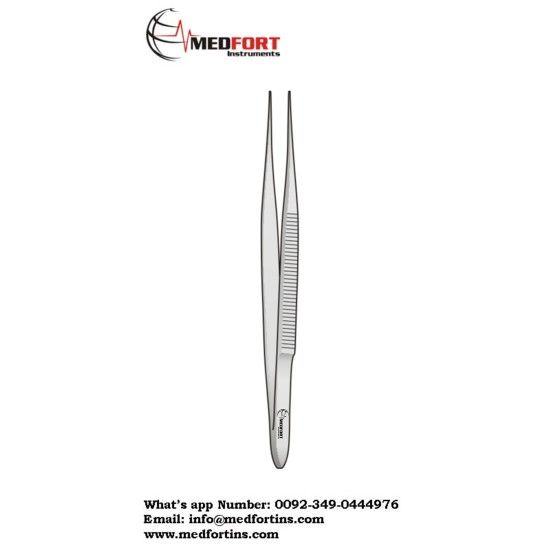 MICRO DELECATE FORCEPS ,STRAIGHT 125MM