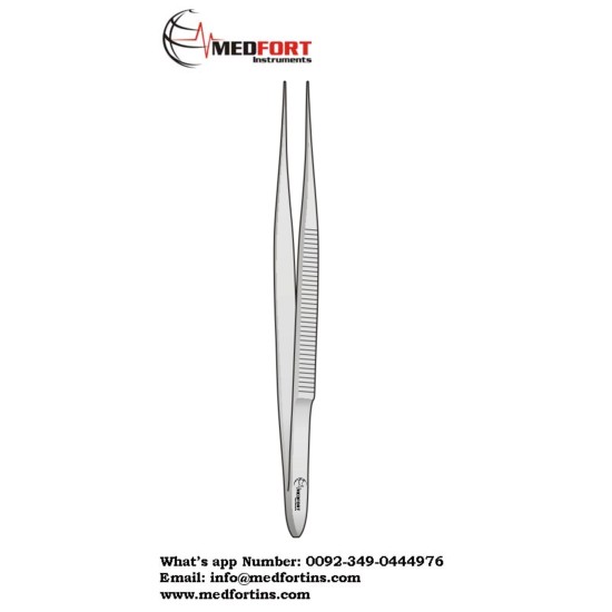 MICRO DELECATE FORCEPS ,CURVED 150MM