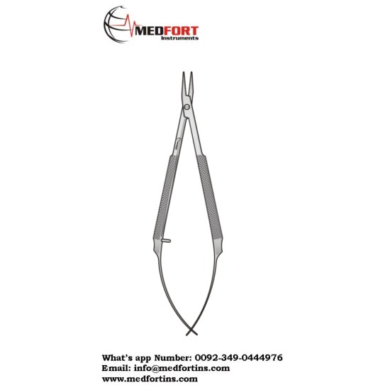 SMOOTH  MICRO NEEDLE HOLDORE CURVED 110MM