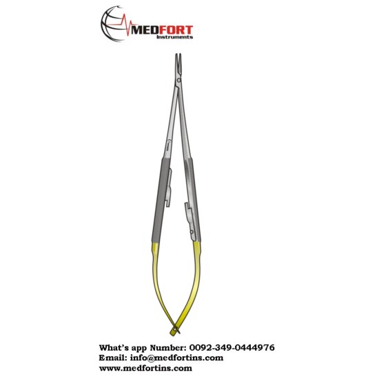 FORCEPS NEEDLE HOLDER JACOBSON CURVED 180MM