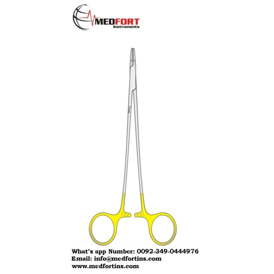 MICRO-RYDER NEEDLE HOLDER ,SERATED ,TC 200MM