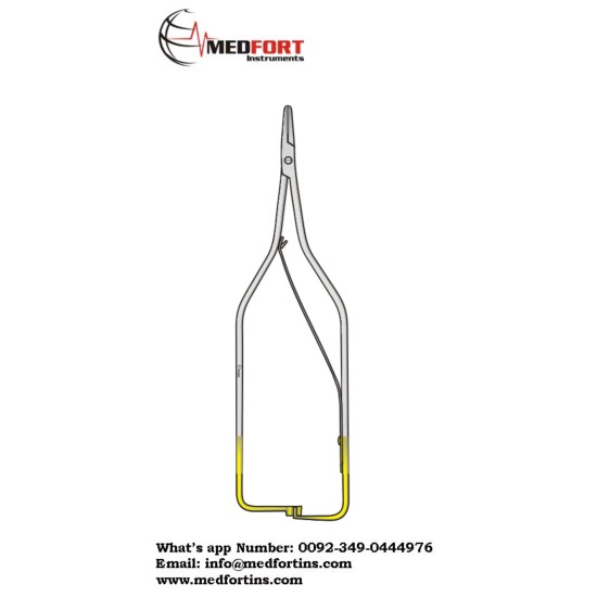 NEEDLE HOLDER ARRUGA, CURVED, TC, 16 CM